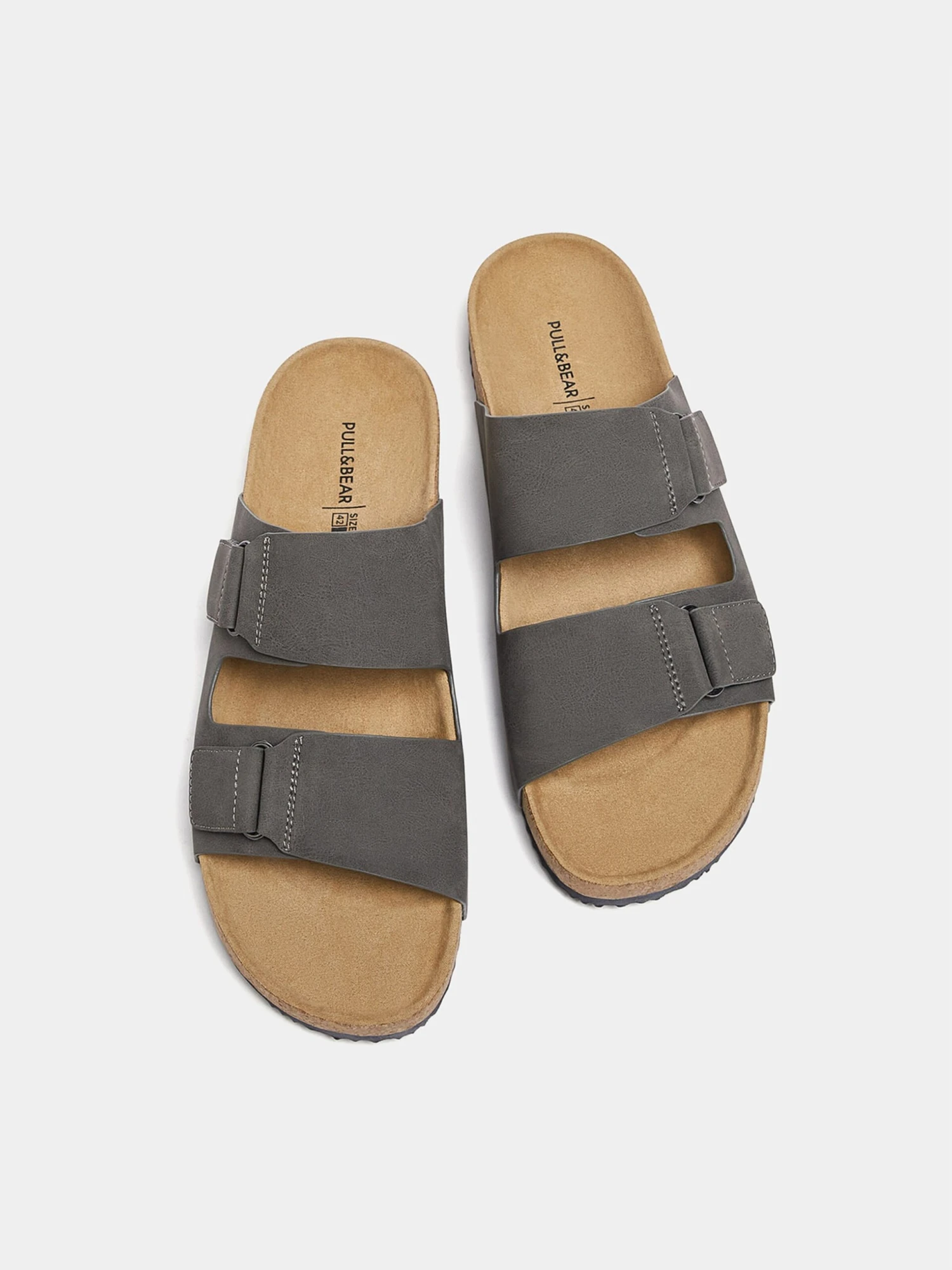 PULL & BEAR Instappers Muiltjes Heren Grijs 6 PULL & BEAR Instappers Muiltjes Heren Grijs - Afbeelding 4