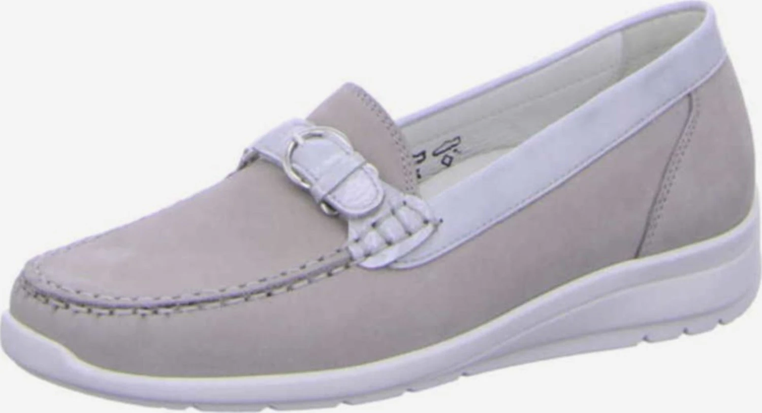 WALDLÄUFER Lage Schoenen Mocassins Dames Taupe / Lichtgrijs 3 WALDLÄUFER Lage Schoenen Mocassins Dames Taupe / Lichtgrijs