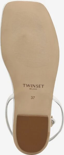 TWINSET Slippers Teenslipper Dames Wit 7 TWINSET Slippers Teenslipper Dames Wit -Hummel Winkel 8f097e2576754c263214ccc7d2b728b8