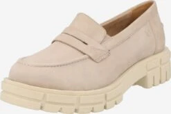 Caprice Loafers Instappers Dames Taupe
