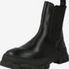 Bianco Enkellaarsjes Chelsea Boots GIGI Dames Zwart