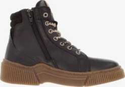 Enkellaarsjes Veterlaarsjes Dames Zwart -Hummel Winkel 903aaf8726623775beede111ad987255