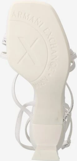 Armani Exchange Sandalen Met Hak Sandalen Met Riem Dames Offwhite -Hummel Winkel 90522f86a249eedb64e09974f10892cb