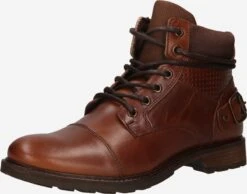 Bullboxer Boots & Laarzen Veterboots Heren Cognac
