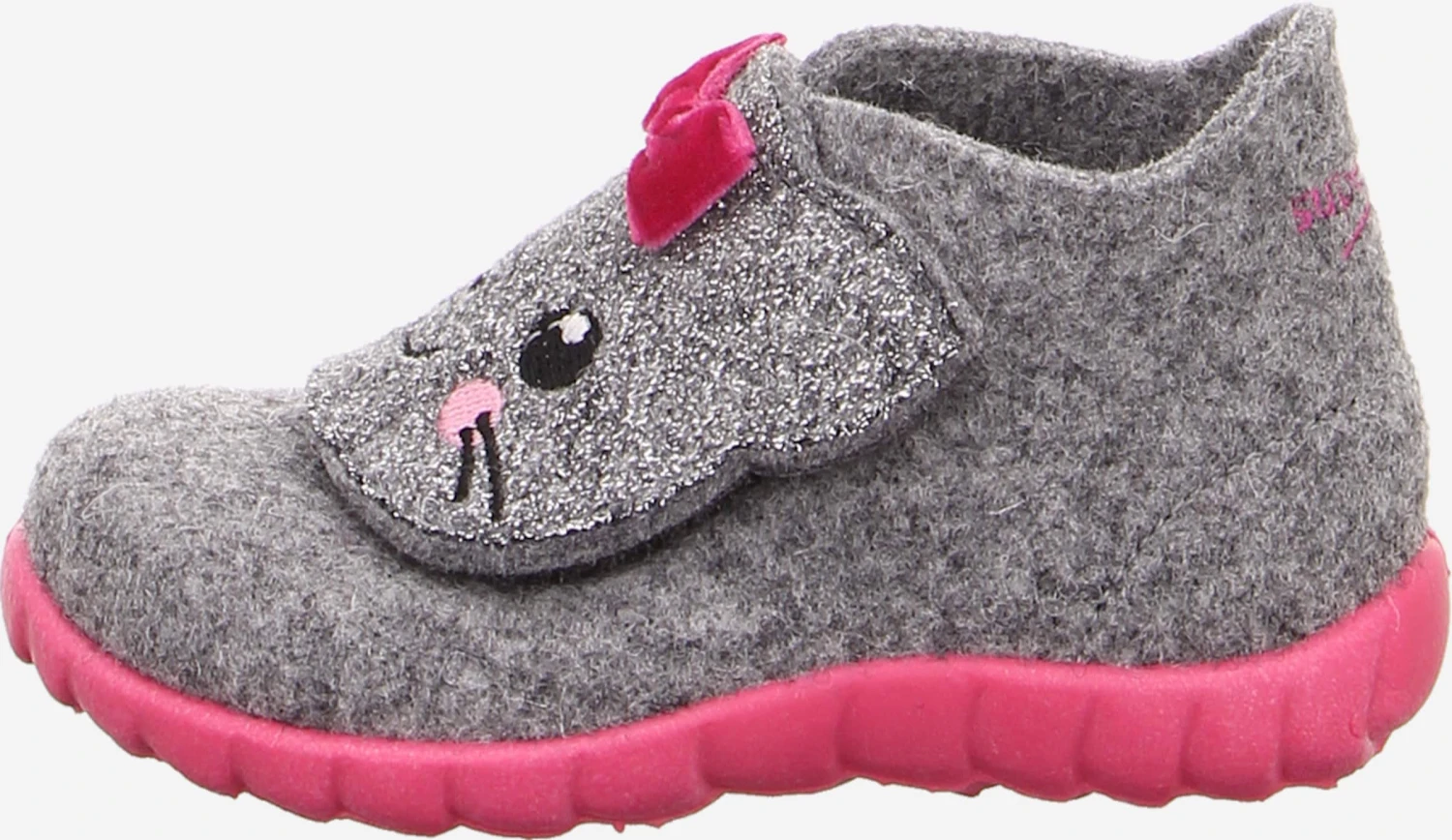 Superfit Pantoffels Huisschoenen Kinderen Grijs Gemêleerd 4 Superfit Pantoffels Huisschoenen Kinderen Grijs Gemêleerd - Afbeelding 2