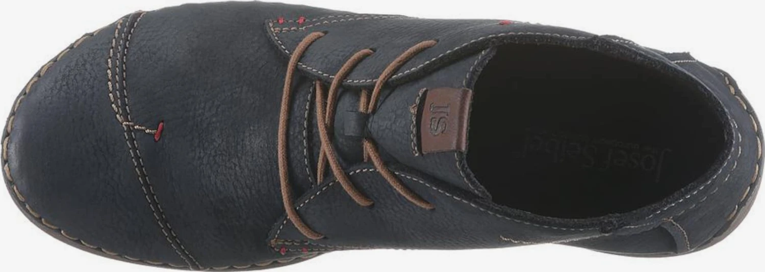 Josef Seibel Enkellaarsjes Veterlaarsjes Fergey Dames Navy 5 Josef Seibel Enkellaarsjes Veterlaarsjes Fergey Dames Navy - Afbeelding 3