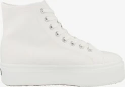 Superga Hoge Sneakers Sneakers Hoog Dames Wit -Hummel Winkel 952373278a6165bad20adb74f444149c