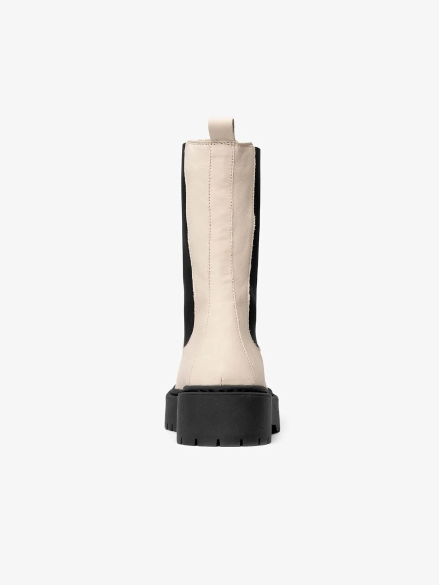 Bianco Enkellaarsjes Chelsea Boots Dames Beige 4 Bianco Enkellaarsjes Chelsea Boots Dames Beige - Afbeelding 2