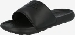 Nike Sportswear Instappers Strand-/badschoen VICTORI ONE SLIDE Heren Zwart
