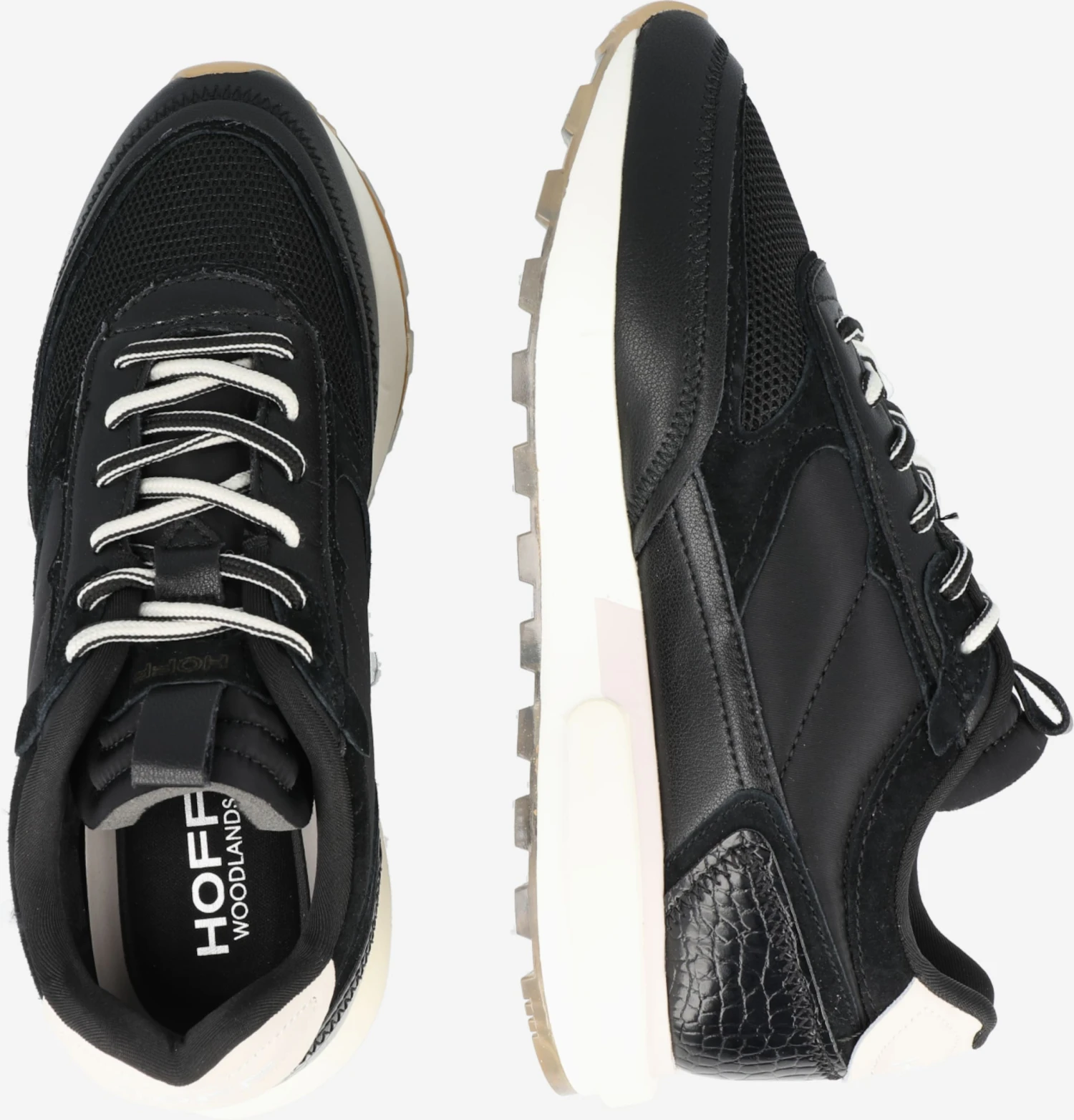 HOFF Running Sneakers Sneakers Laag WOODLANDS Dames Zwart 4 HOFF Running Sneakers Sneakers Laag WOODLANDS Dames Zwart - Afbeelding 2