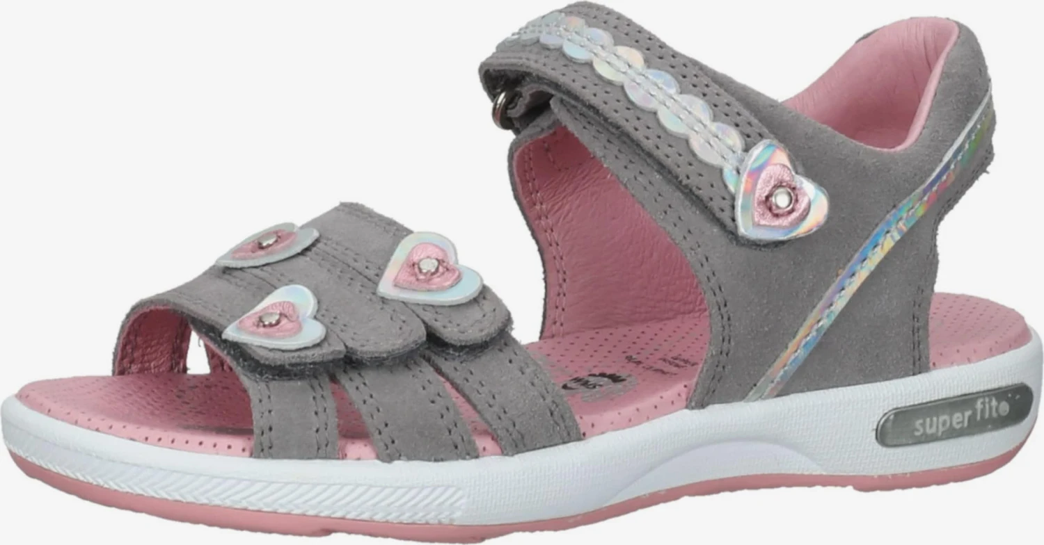 Superfit Schoenen Sandalen Emily Kinderen Grijs 3 Superfit Schoenen Sandalen Emily Kinderen Grijs