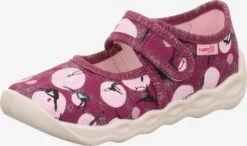 Superfit Pantoffels Huisschoenen BUBBLE Kinderen Wijnrood