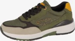 Tom Tailor Running Sneakers Sneakers Laag Heren Groen