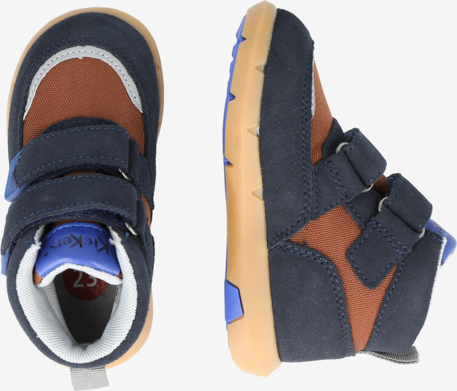 Kickers Schoenen Laarzen Kinderen Marine / Royal Blue/koningsblauw 4 Kickers Schoenen Laarzen Kinderen Marine / Royal Blue/koningsblauw - Afbeelding 2