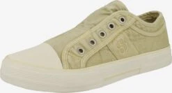 S.Oliver Slip-on Sneakers Slip-on Dames Mosterd