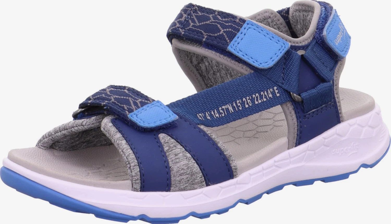 Superfit Sandalen Open Schoenen Criss Kinderen Blauw / Smoky Blue 3 Superfit Sandalen Open Schoenen Criss Kinderen Blauw / Smoky Blue