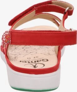 Ganter Sandalen & Slippers Sandaal Dames Rood 9 Ganter Sandalen & Slippers Sandaal Dames Rood -Hummel Winkel 9bd6de523bdd9c9f797394f42f7be9e2