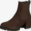 Enkellaarsjes Chelsea Boots Dames Bruin -Hummel Winkel 9bf06af80b75271a083bde8cbe3aed3e