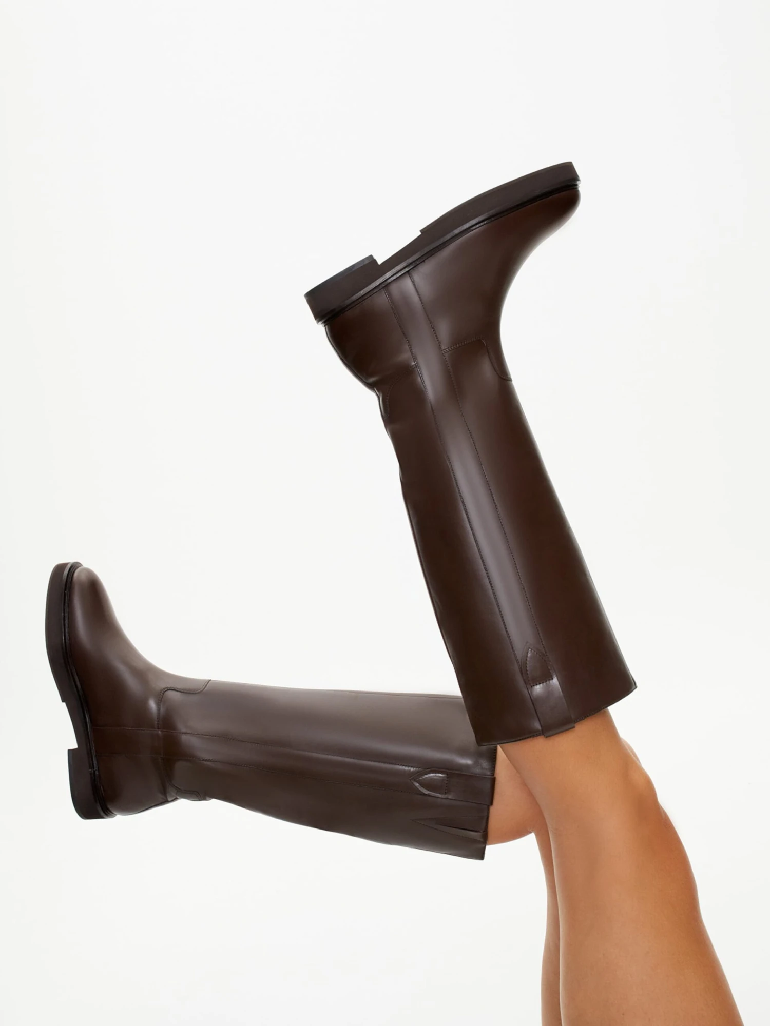 Klassieke Laarzen Laarzen Dames Donkerbruin 7 Klassieke Laarzen Laarzen Dames Donkerbruin - Afbeelding 5