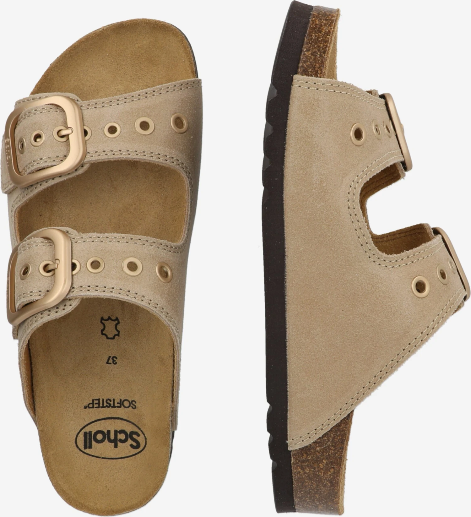 Scholl Klassieke Muiltjes Muiltjes NOELLE Dames Sand 4 Scholl Klassieke Muiltjes Muiltjes NOELLE Dames Sand - Afbeelding 2