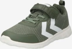 Hummel Schoenen Sneakers Actus Kinderen Olijfgroen