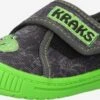Beck Pantoffels Huisschoenen Kraks Kinderen Groen