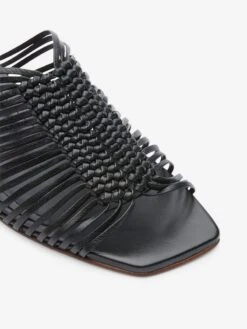 Lottusse Sandalen Met Hak Muiltjes Edit Dames Zwart -Hummel Winkel 9e575b5342d1f41b4d106030860beff0