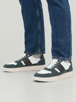 Jack & Jones Casual Sneakers Sneakers Laag Basket Heren Donkergroen / Wit -Hummel Winkel 9edb791ecf94cc0078b0617ebcd992a7