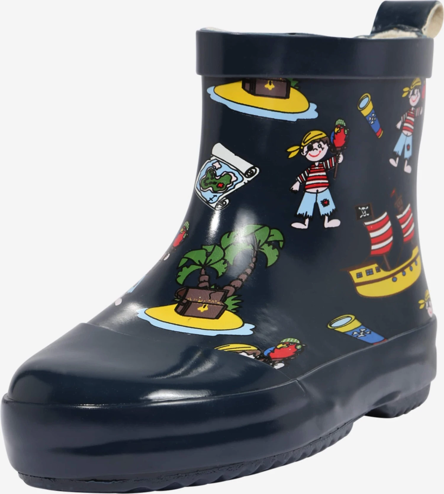Playshoes Rubberlaarzen Regenlaarzen Pirateninsel Kinderen Marine 3 Playshoes Rubberlaarzen Regenlaarzen Pirateninsel Kinderen Marine