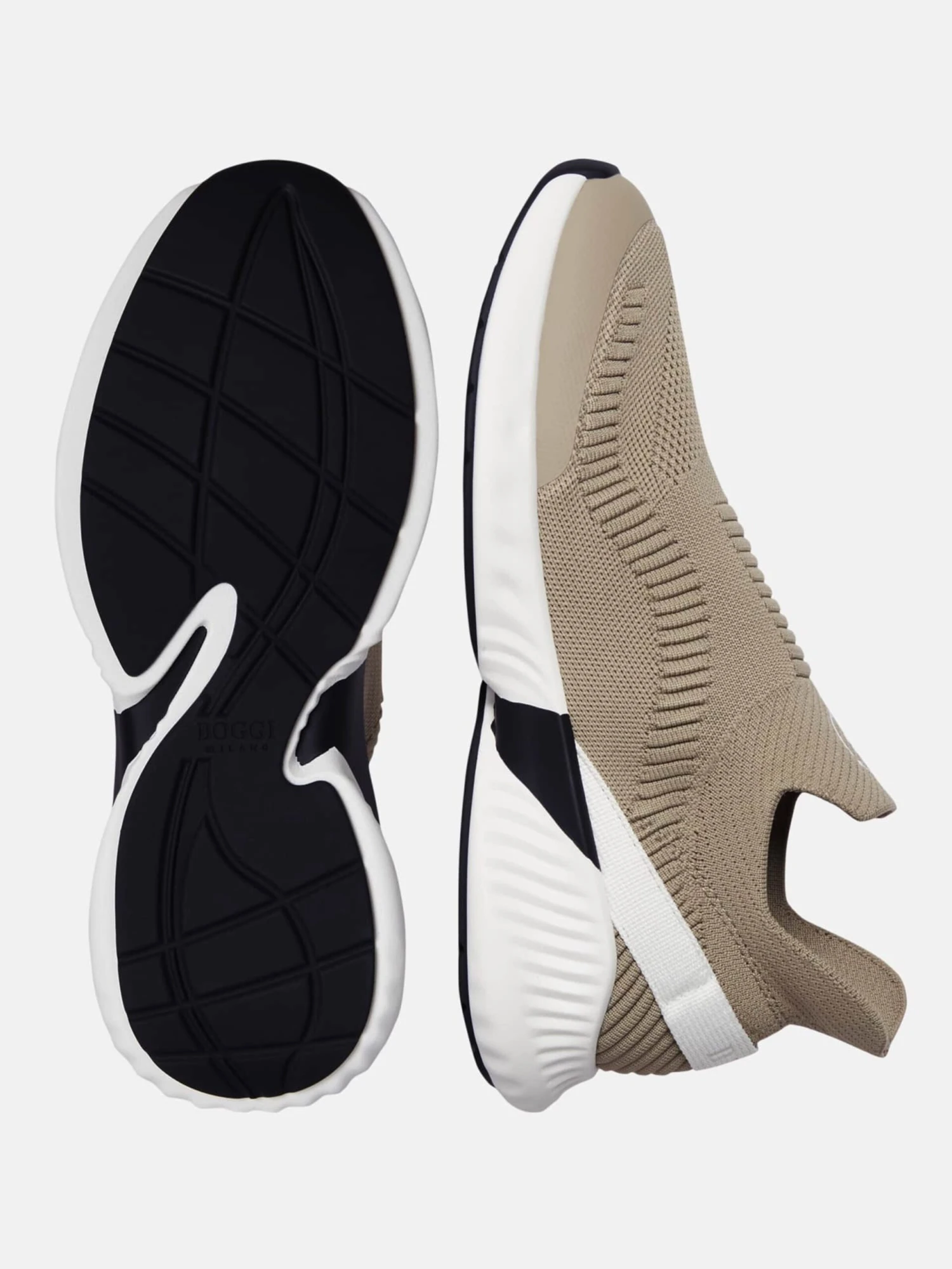 Slip-on Sneakers Slip-ons Willow Heren Donkerbeige 4 Slip-on Sneakers Slip-ons Willow Heren Donkerbeige - Afbeelding 2