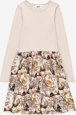 Molo Jurken Jurk Credence Kinderen Beige