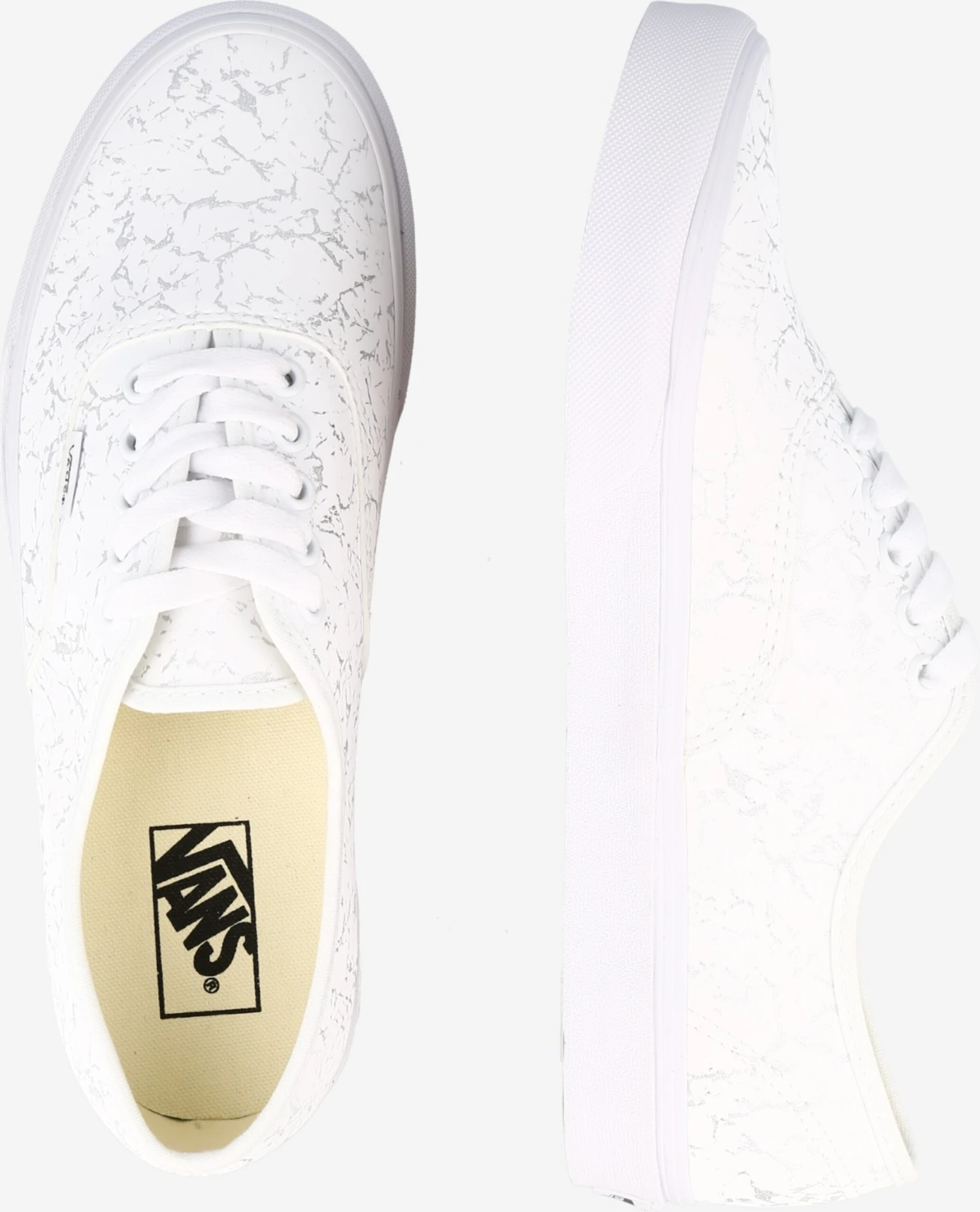 Vans Skate Sneakers Sneakers Laag Authentic Dames Wit 4 Vans Skate Sneakers Sneakers Laag Authentic Dames Wit - Afbeelding 2