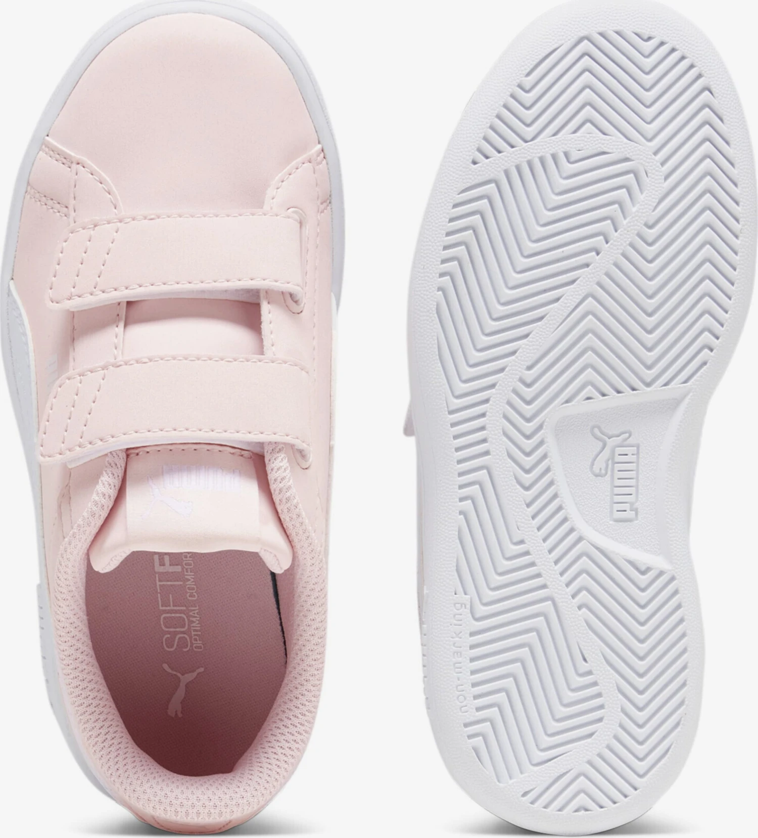 Puma Schoenen Sneakers Smash 3.0 Kinderen Pink 5 Puma Schoenen Sneakers Smash 3.0 Kinderen Pink - Afbeelding 3