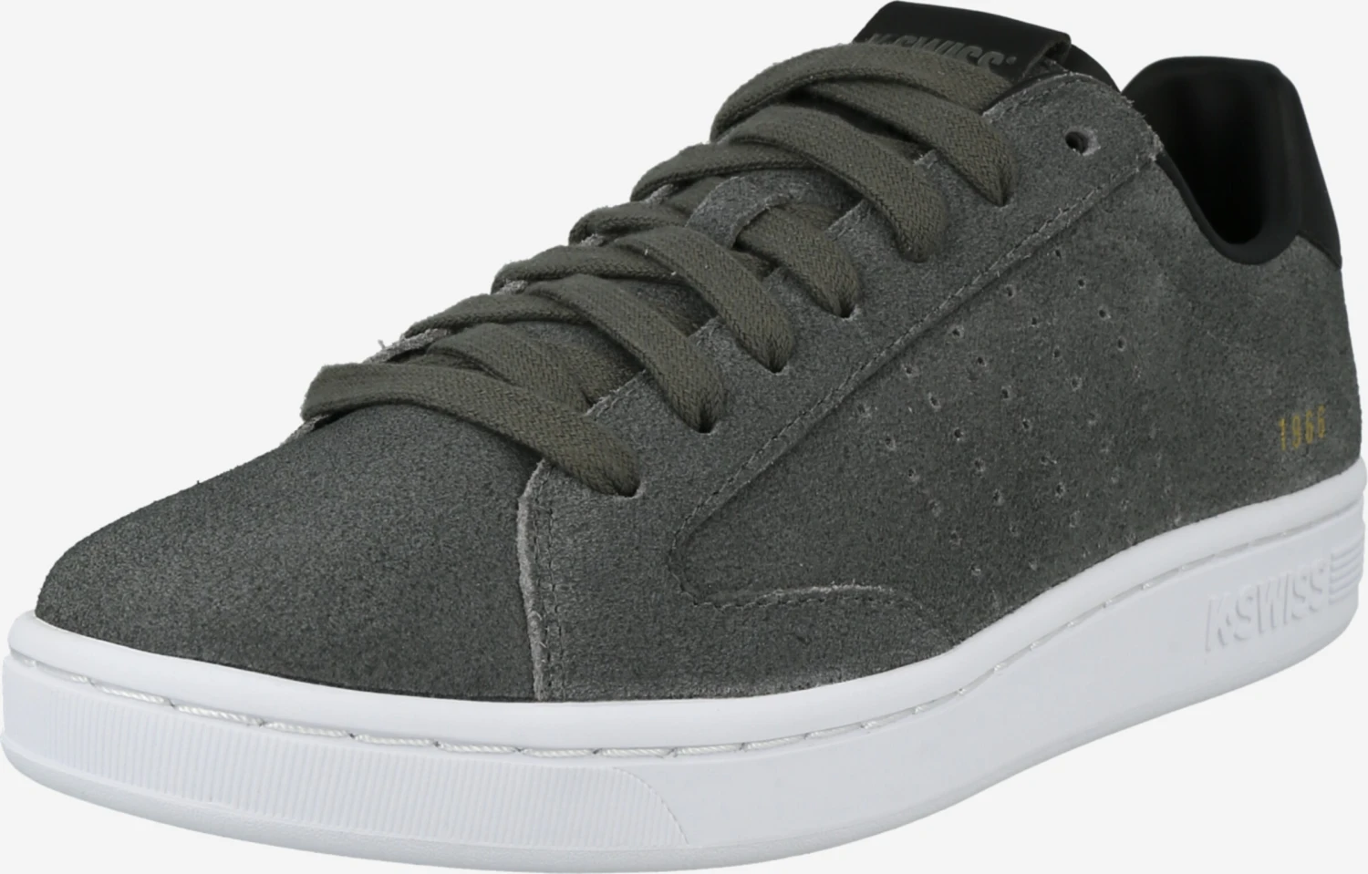 K-Swiss Casual Sneakers Sneakers Laag Lozan Klub Heren Basaltgrijs 3 K-Swiss Casual Sneakers Sneakers Laag Lozan Klub Heren Basaltgrijs