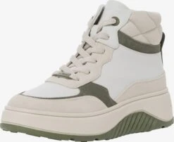 S.Oliver Hoge Sneakers Sneakers Hoog Dames Crème / Wit