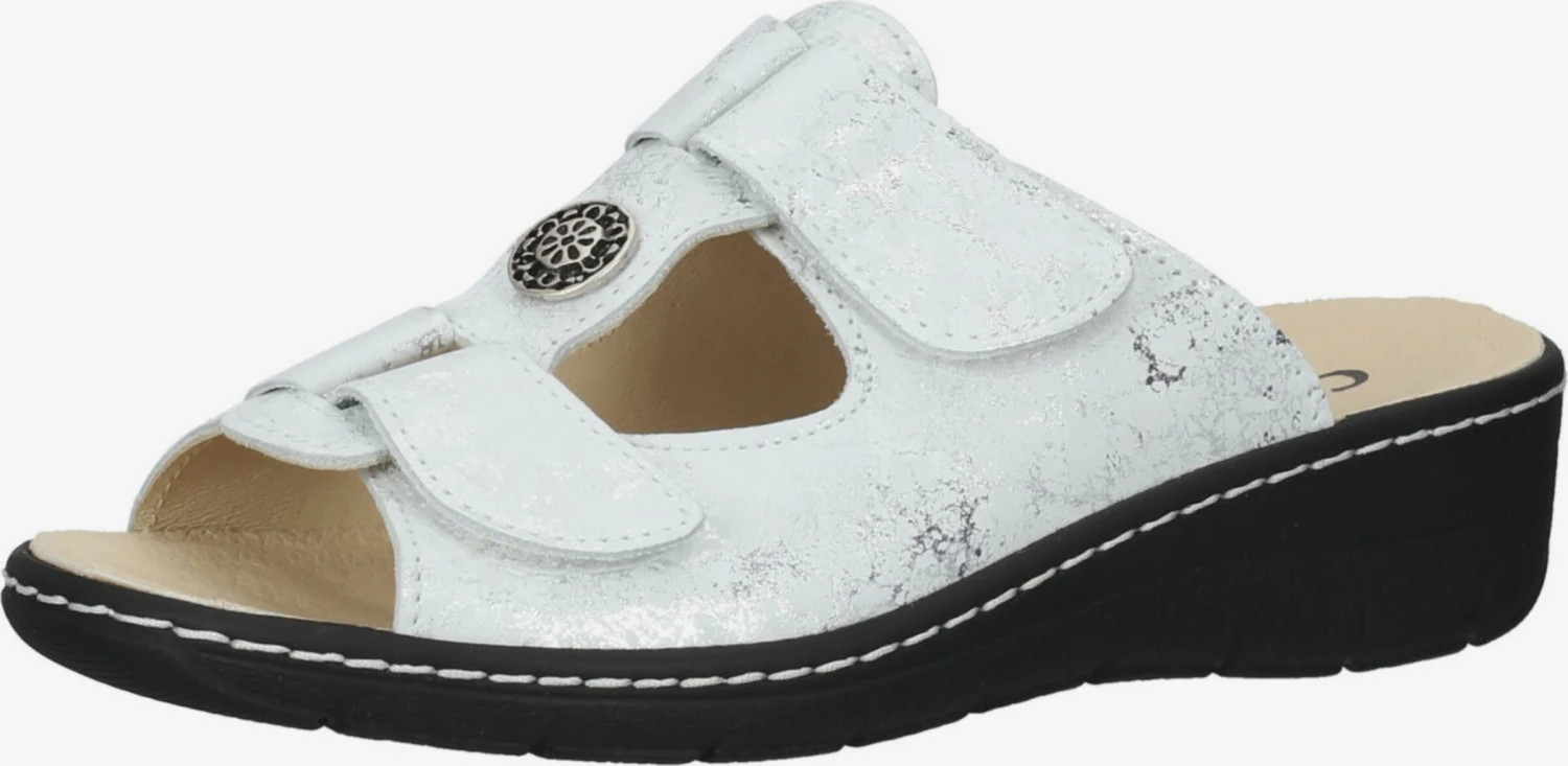 Sandalen Met Hak Muiltjes Dames Wit 3 Sandalen Met Hak Muiltjes Dames Wit