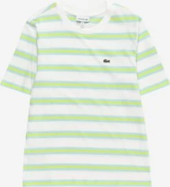 Lacoste T-shirts Shirt Kinderen Grasgroen