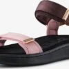 Woden Sandalen & Slippers Sandaal Line Dames Oudroze