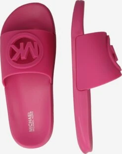MICHAEL KORS KIDS Waterschoenen Strand-/badschoen Jett Kinderen Pink -Hummel Winkel a47d7c269c0994611895938cd7f911ce