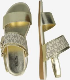 MICHAEL KORS KIDS Schoenen Sandalen Sydney Kenzie Kinderen Goud 6 MICHAEL KORS KIDS Schoenen Sandalen Sydney Kenzie Kinderen Goud -Hummel Winkel a52aa23437ad42ce86681922a70b481f