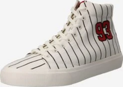 Hugo Hoge Sneakers Sneakers Hoog Dyer Heren Wit