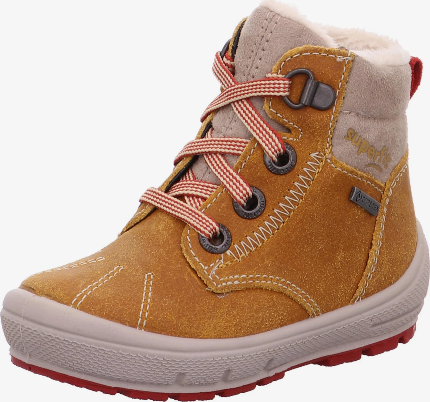 Superfit Laarzen Snowboots Groovy Kinderen Crème / Taupe / Goudgeel 3 Superfit Laarzen Snowboots Groovy Kinderen Crème / Taupe / Goudgeel