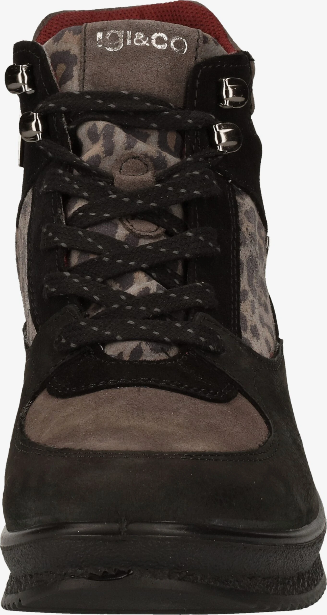 IGI&CO Hoge Sneakers Sneakers Hoog Dames Zwart 6 IGI&CO Hoge Sneakers Sneakers Hoog Dames Zwart - Afbeelding 4