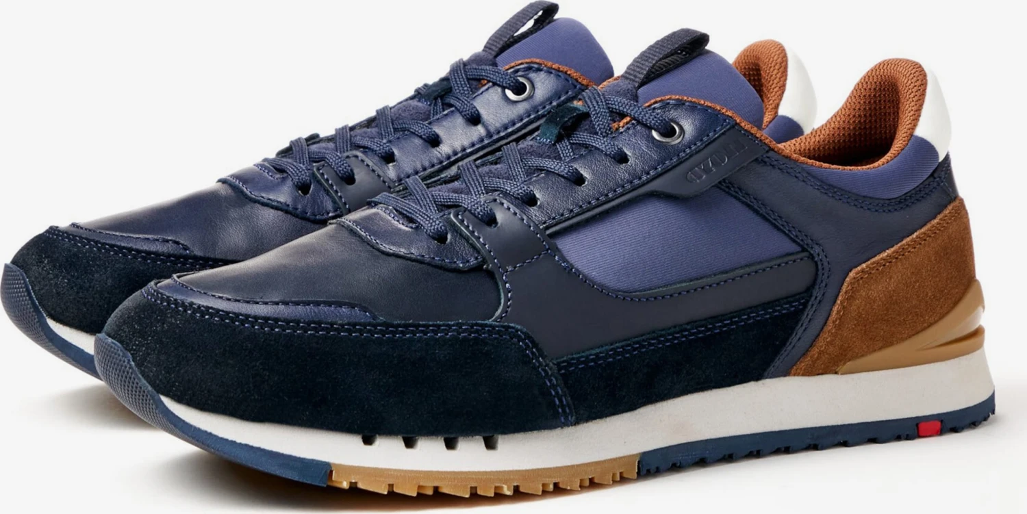 Lloyd Hoge Sneakers Sneakers Hoog Heren Blauw 4 Lloyd Hoge Sneakers Sneakers Hoog Heren Blauw - Afbeelding 2