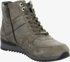 WALDLÄUFER Enkellaarsjes Veterlaarsjes Dames Taupe -Hummel Winkel a89b36bc7cc12fbe9e27295c57f75f70