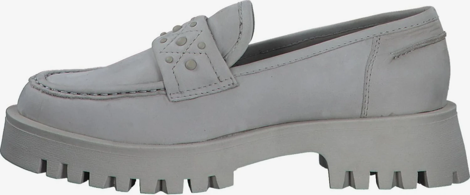 Marco Tozzi Loafers Instappers Dames Stone Grey 4 Marco Tozzi Loafers Instappers Dames Stone Grey - Afbeelding 2