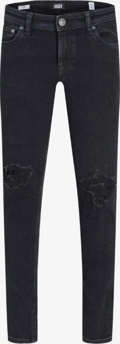 Jack & Jones Junior Jeans Slimfit Jeans Liam Kinderen Zwart
