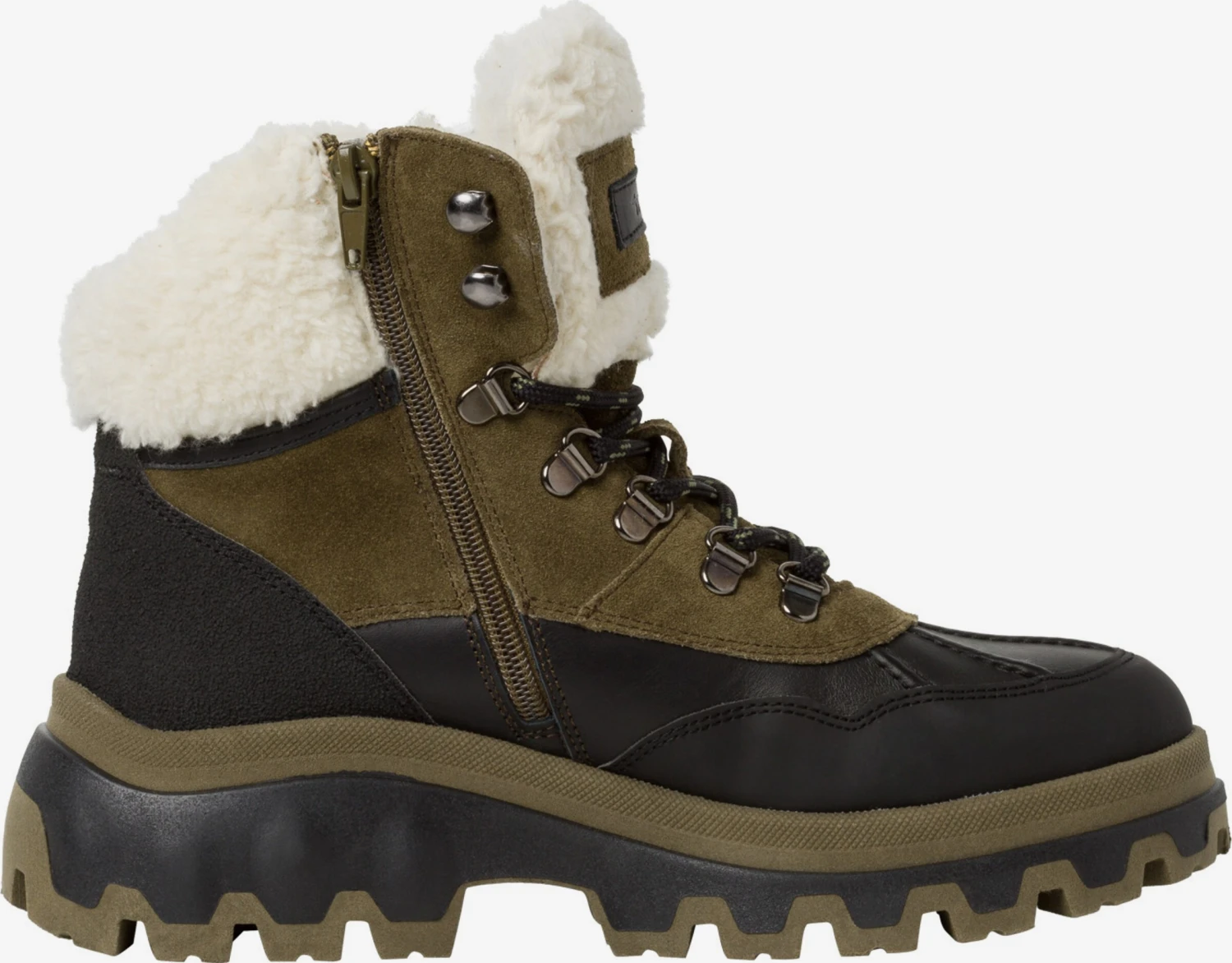 Tamaris Enkellaarsjes Veterlaarsjes Dames Bruin / Zwart 5 Tamaris Enkellaarsjes Veterlaarsjes Dames Bruin / Zwart - Afbeelding 3