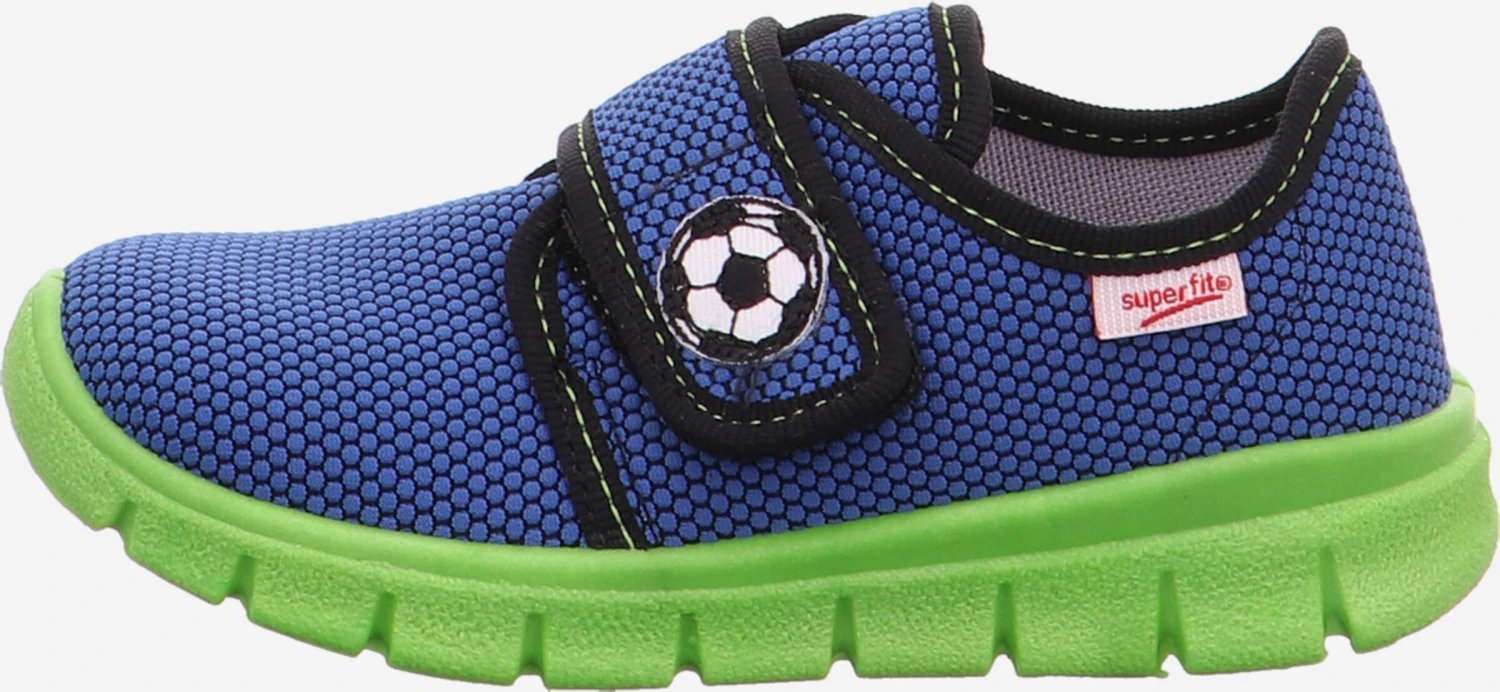 Superfit Pantoffels Huisschoenen Bobby Kinderen Blauw 4 Superfit Pantoffels Huisschoenen Bobby Kinderen Blauw - Afbeelding 2