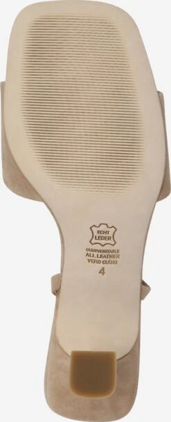 Kennel & Schmenger Sandalen Met Hak Sandaal Ida Dames Donkerbeige -Hummel Winkel a9769a1521fdf665351cc5417b3225f1